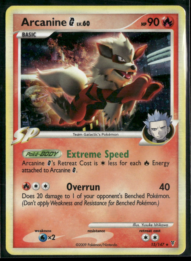 Supreme Victors Arcanine G #15