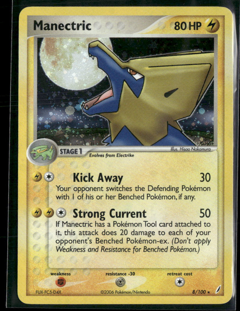 Crystal Guardians Manectric #8/100