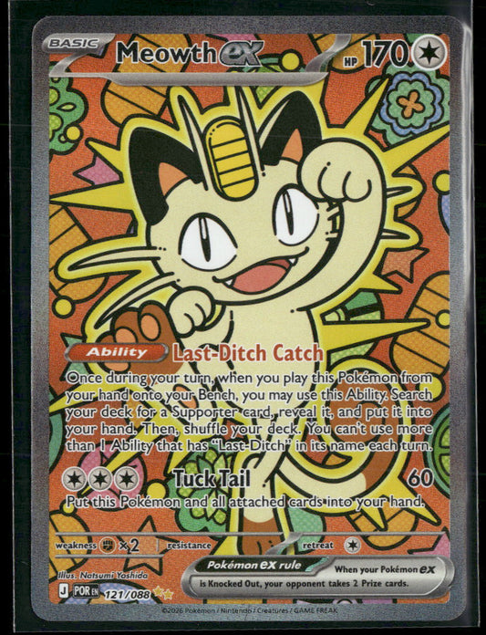 ME03: Perfect Order Meowth ex #121/088