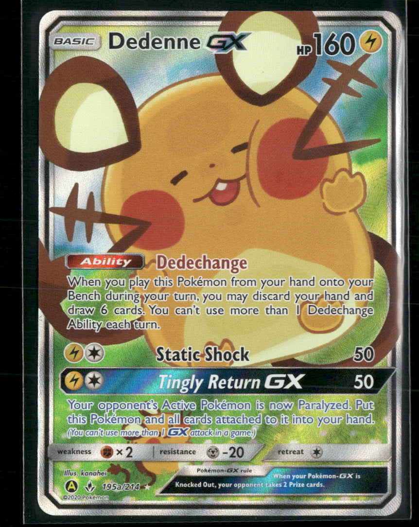 Alternate Art Promos Dedenne GX #195a/214