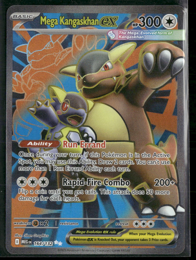 ME01: Mega Evolution Mega Kangaskhan ex #164/132
