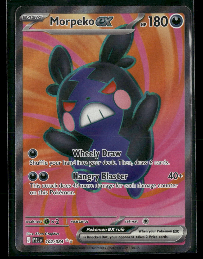 ME05: Pitch Black Morpeko ex #102/084