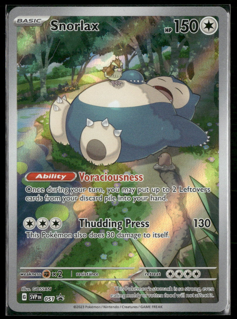 SV: Scarlet & Violet Promo Cards Snorlax #051
