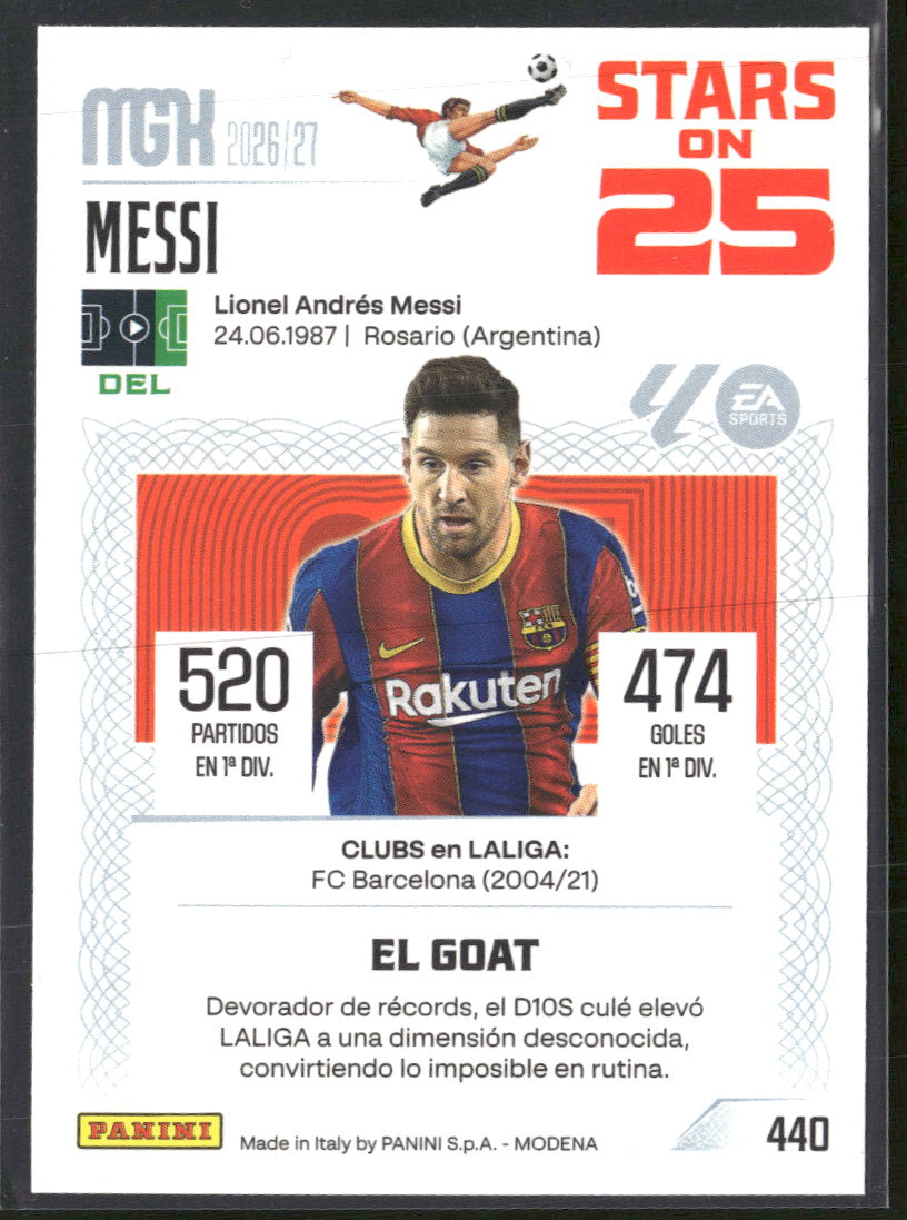 2026-27 Panini Megacracks Messi #440