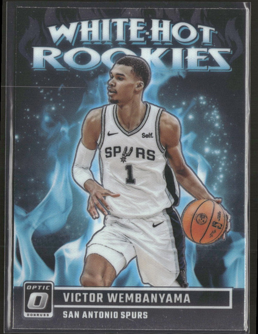 2023-24 Donruss Optic White Hot Rookies Victor Wembanyama #2