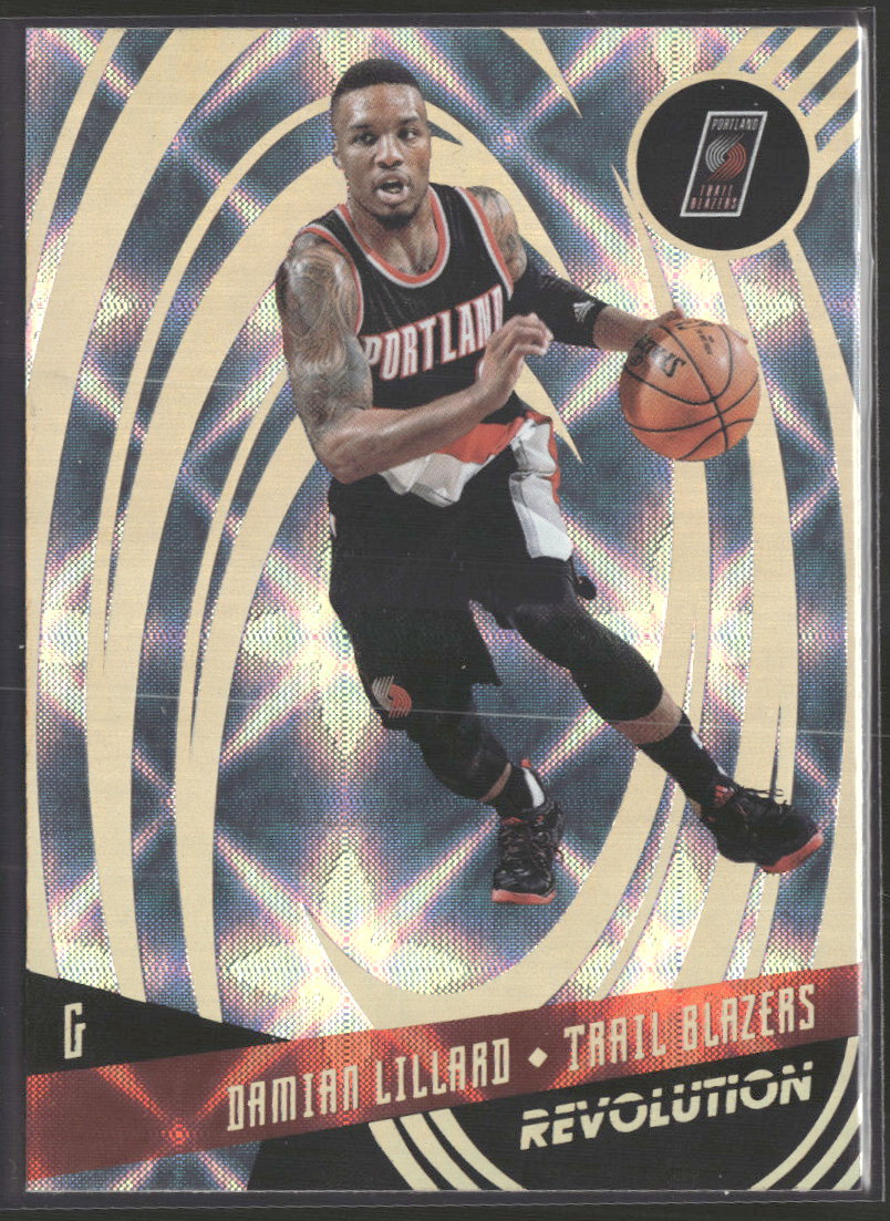 2016-17 Panini Revolution Galactic Damian Lillard #54