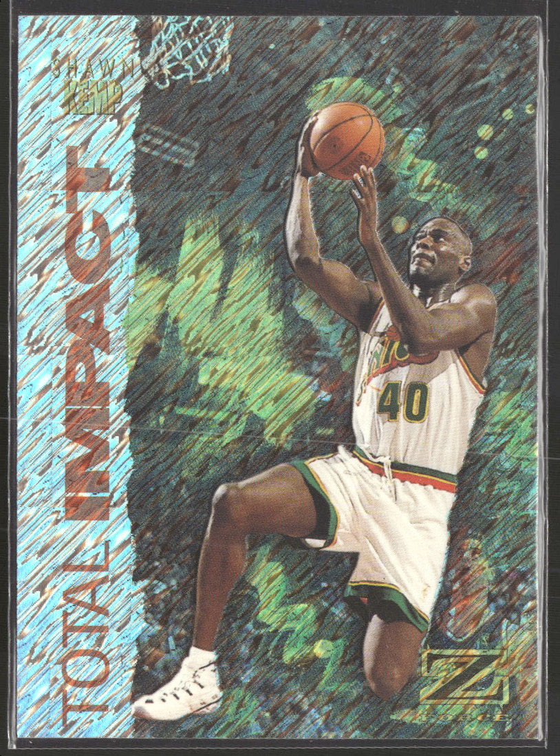 1997-98 SkyBox Z-Force Total-Impact Shawn Kemp #7 TI