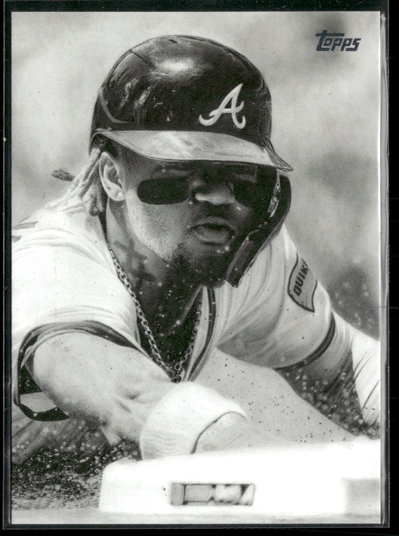 2025 Topps Update Keegan Hall Art Cards Ronald Acuña Jr. #KHAC-32