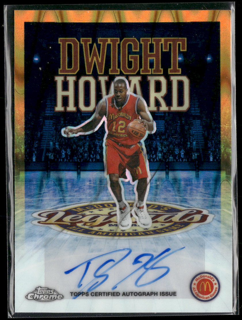 2025 Topps Chrome McDonald's All American Legends AU Dwight Howard AU #LA-DH