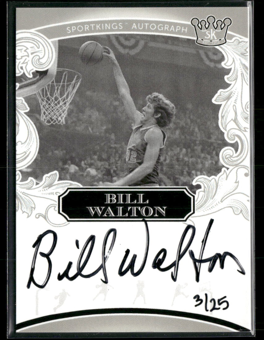 2024 Sportkings Volume 5 Sportkings Autograph Silver Bill Walton #/25 AU #A127