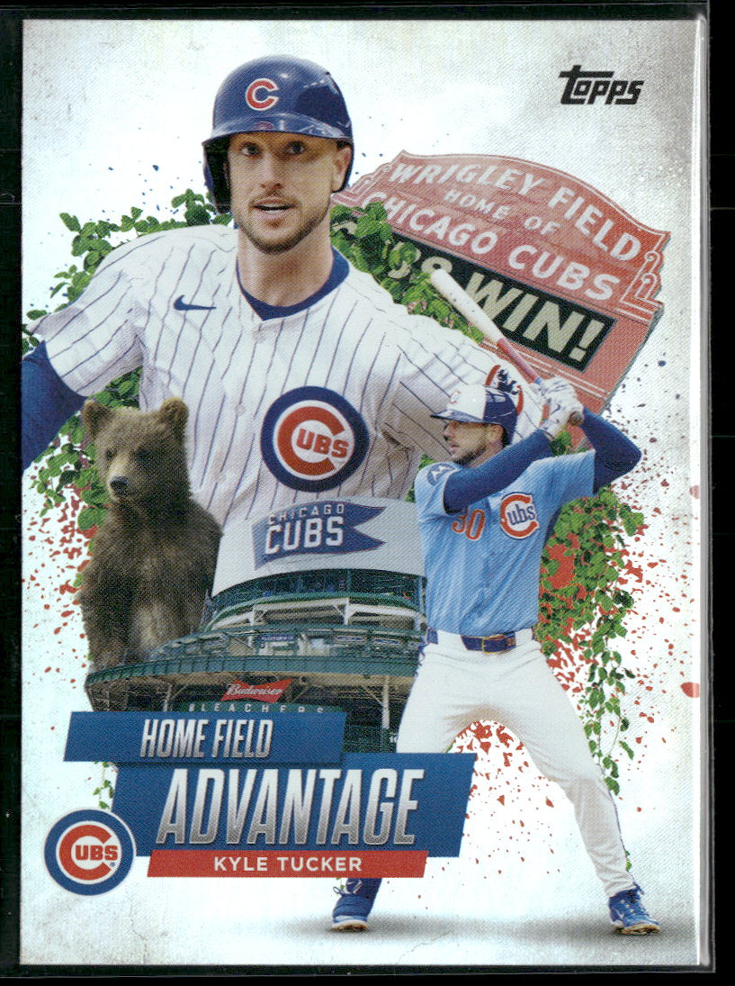 2025 Topps Update Homefield Advantage Kyle Tucker #HA-45