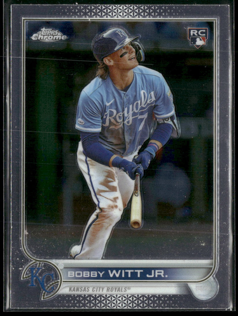 2022 Topps Chrome Update Bobby Witt Jr. RC #USC35