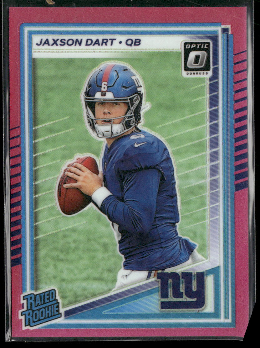 2025 Donruss Optic Pink Jaxson Dart RC #273