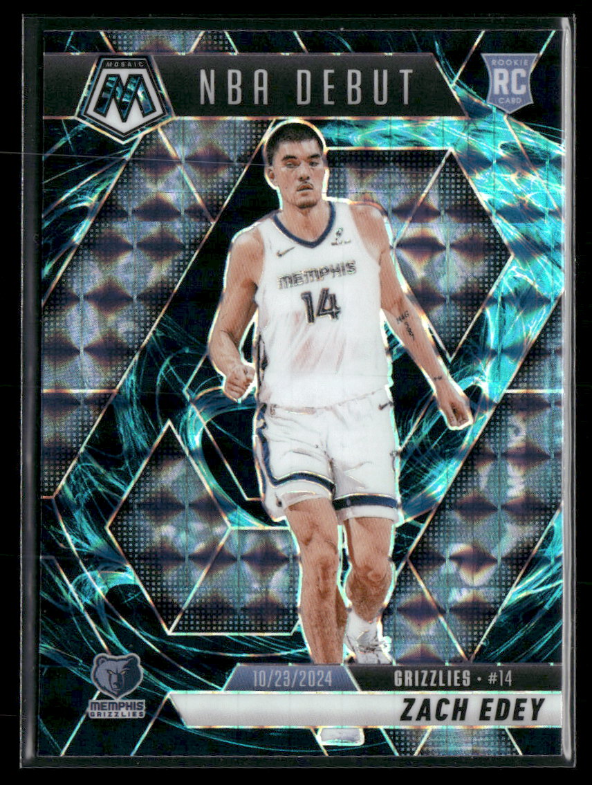 2024-25 Panini Mosaic Genesis Mosaic Zach Edey #251