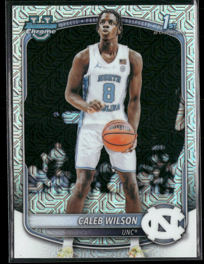2025-26 Bowman Chrome Prospects Mojo Refractor Caleb Wilson #BCP-83