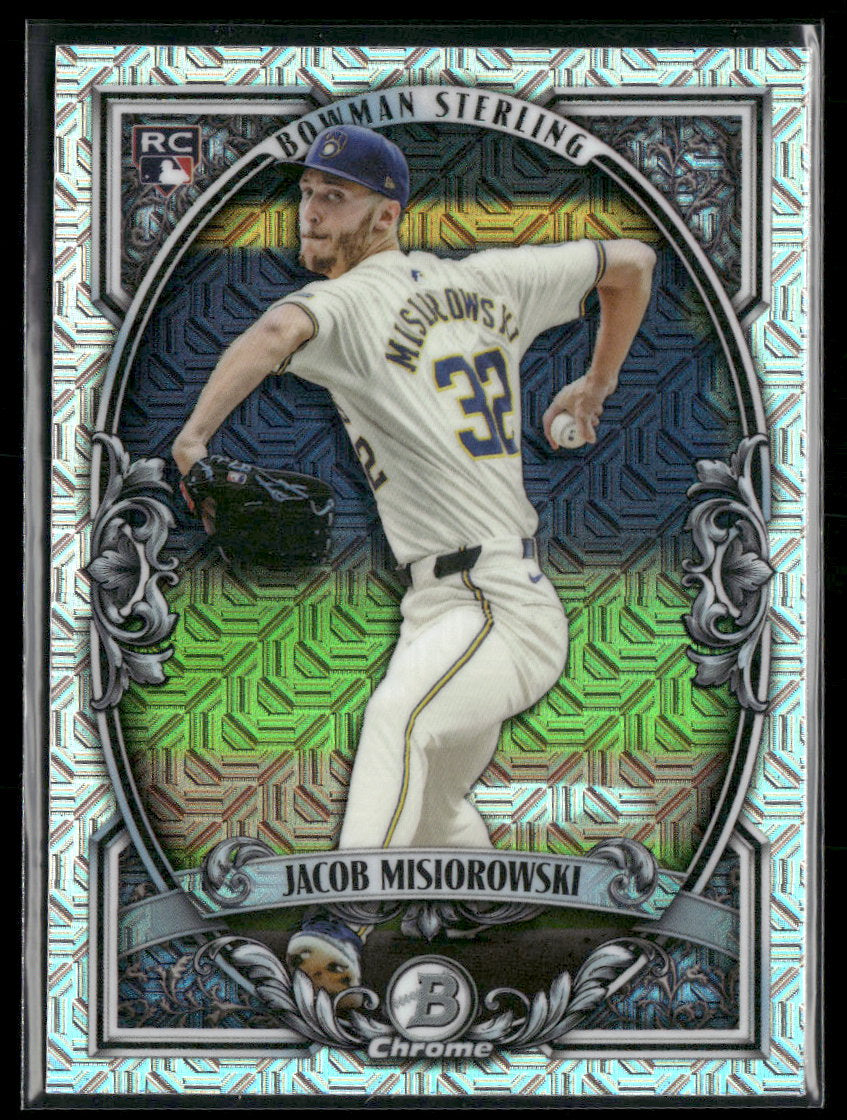 2026 Bowman Bowman Sterling Mojo Refractors Jacob Misiorowski #BST-13