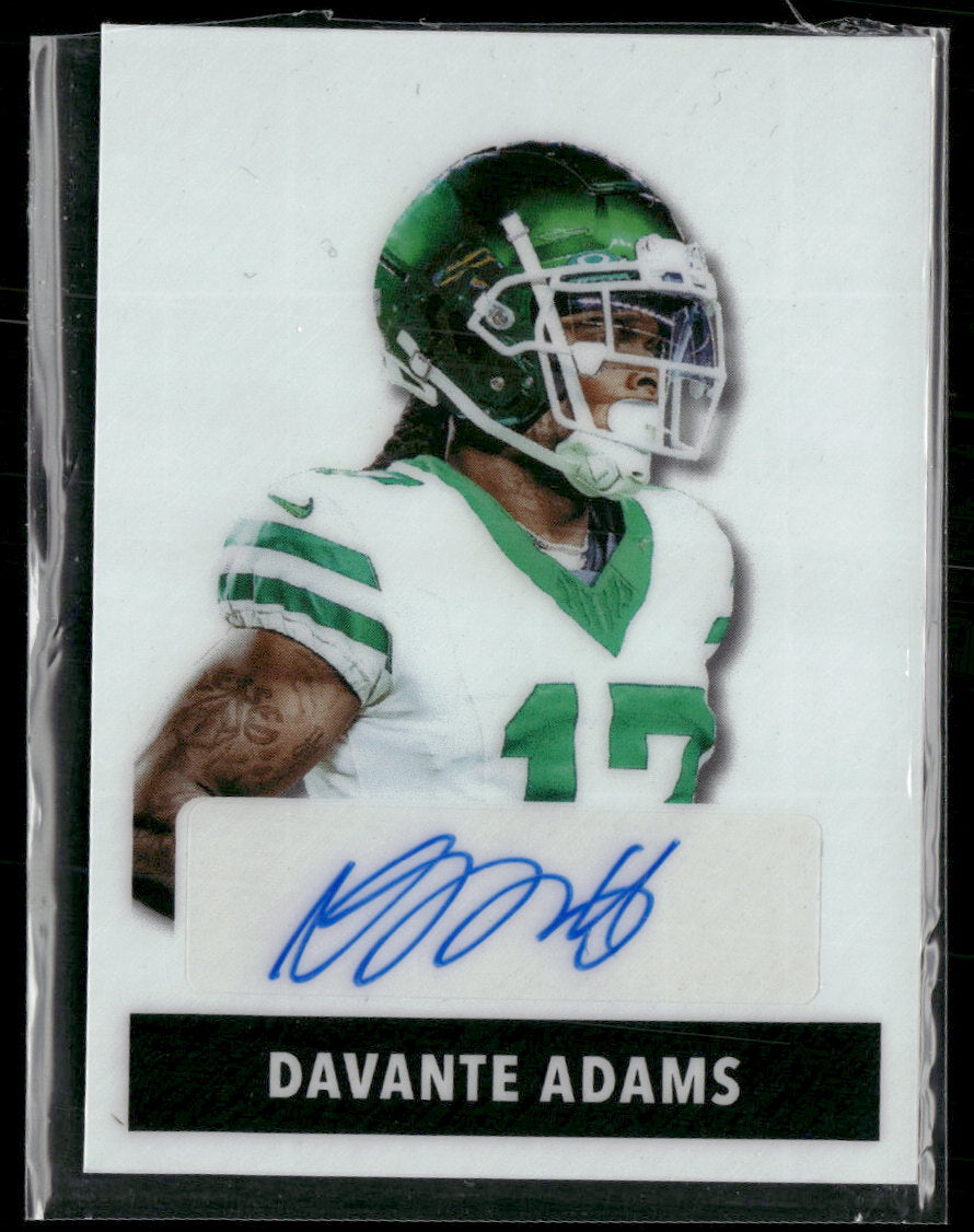 2024 Leaf Collective 1948 Leaf AU Shimmer White Davante Adams #/2 AU #48A-DA1