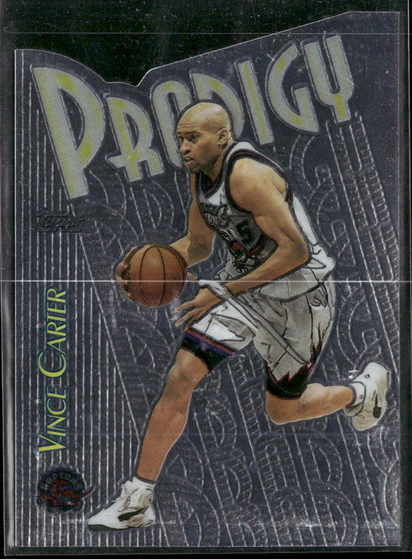 1999-00 Topps Prodigy Vince Carter #PR17