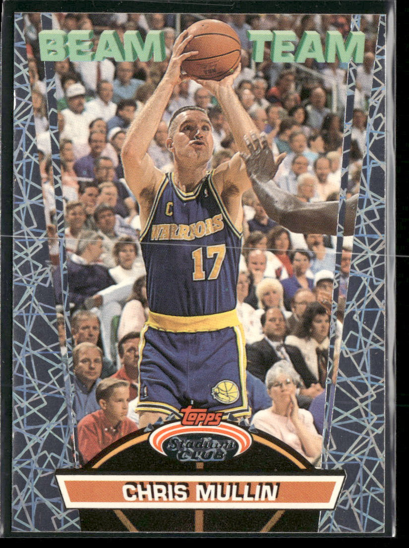 1992-93 Stadium Club Beam Team Chris Mullin #6