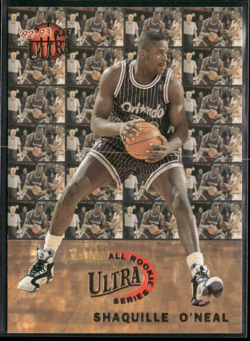 1992-93 Ultra All-Rookie Series Shaquille O'Neal #7
