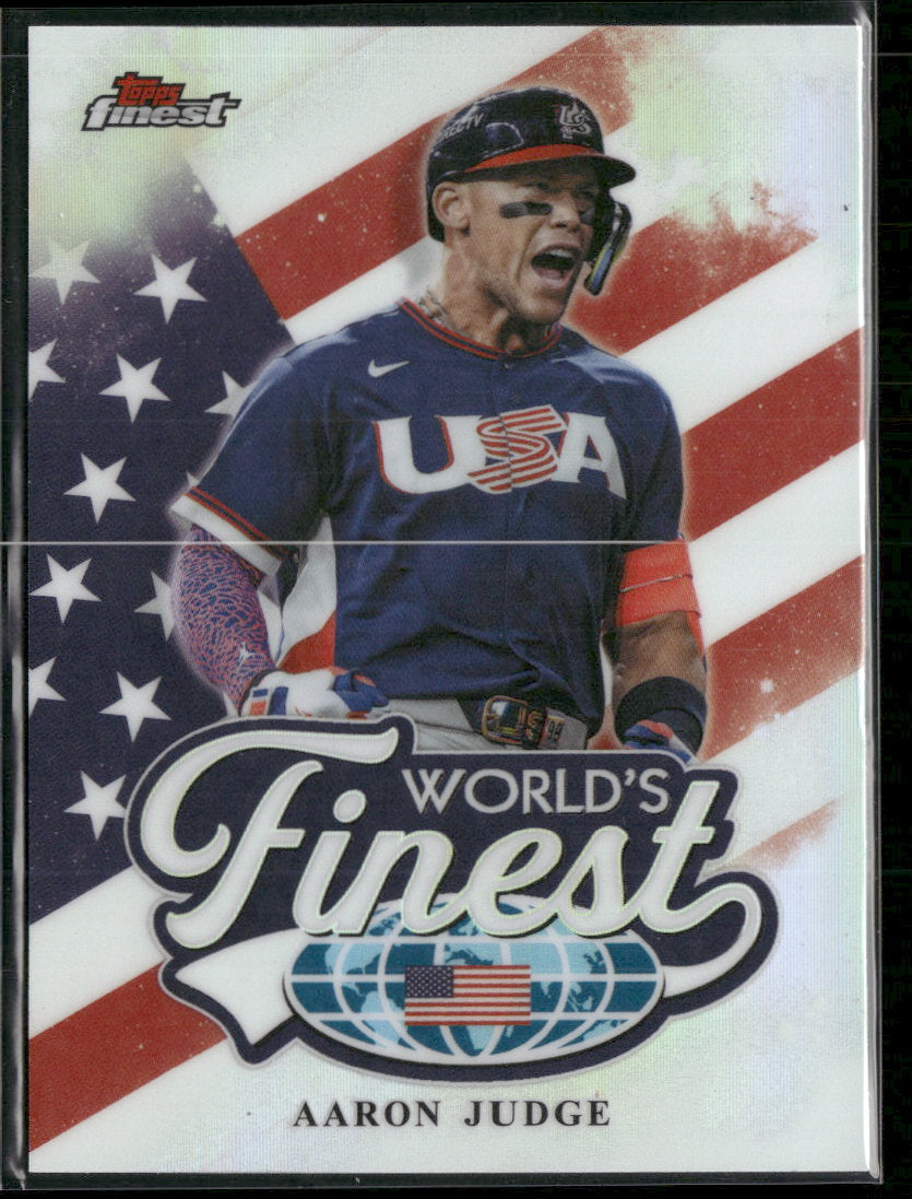 2026 Finest World's Finest Refractors Aaron Judge #WF-1