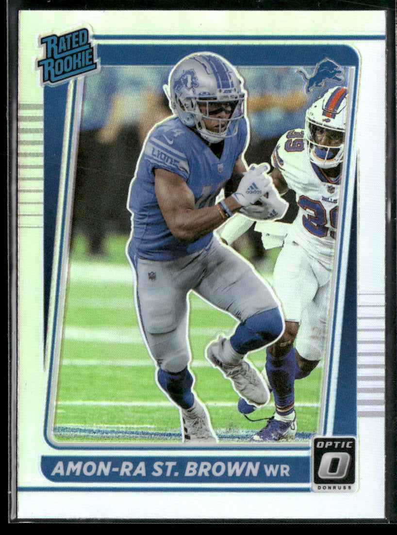 2021 Donruss Optic Holo Amon-Ra St. Brown RC #228