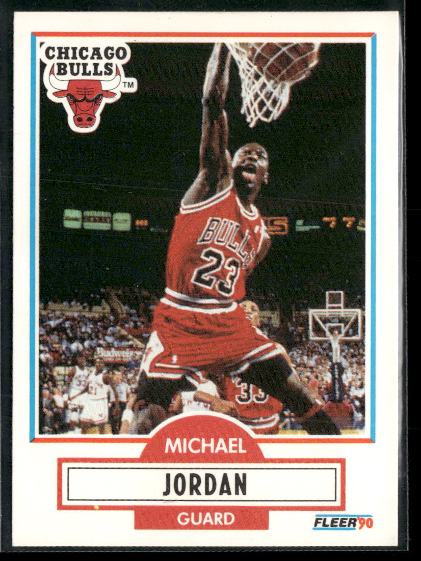 1990-91 Fleer Michael Jordan #26