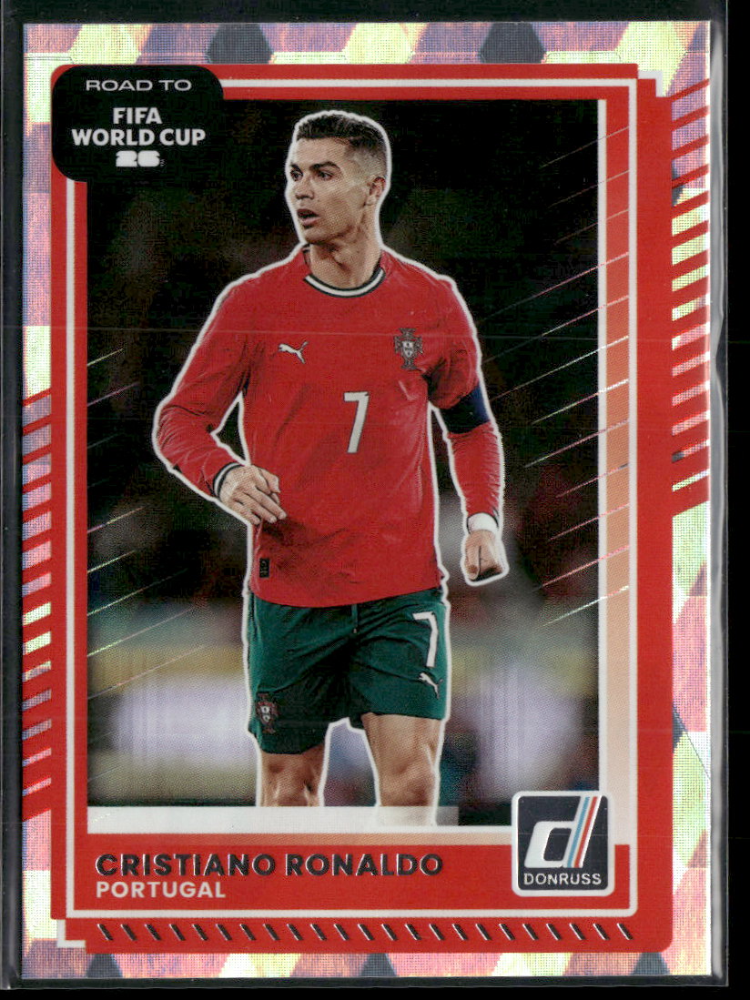 2025-26 Donruss Road to FIFA World Cup Cubic Cristiano Ronaldo #91