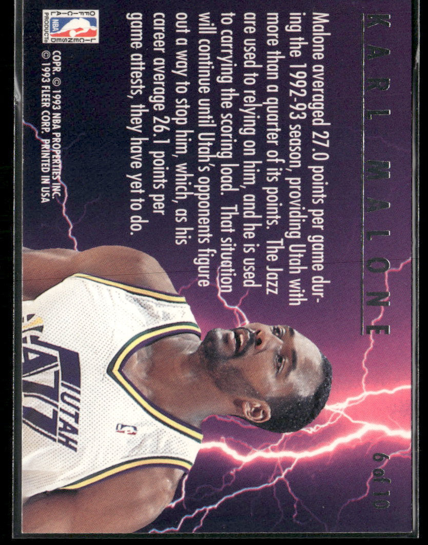 1993-94 Ultra Scoring Kings Karl Malone #6