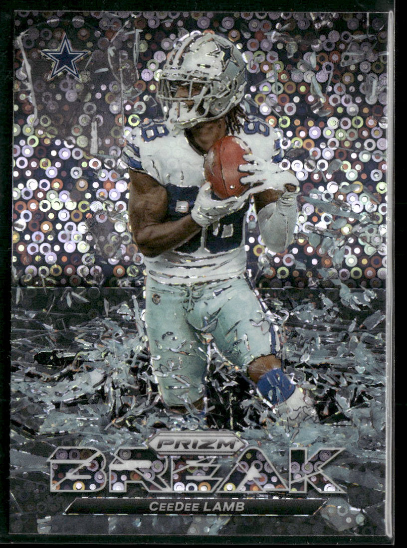 2021 Panini Prizm Prizm Break Prizms No Huddle CeeDee Lamb #PB-5