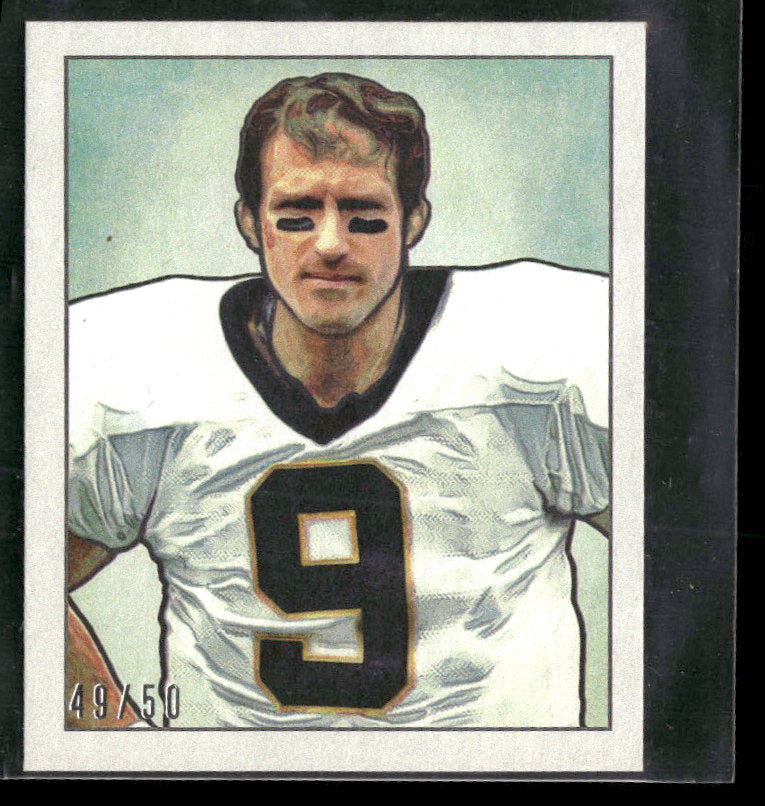 2011 Topps 1950 Bowman Silver Drew Brees #/50 #88