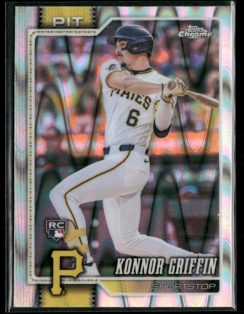 2026 Topps Chrome Raywave Refractors Konnor Griffin RC #74