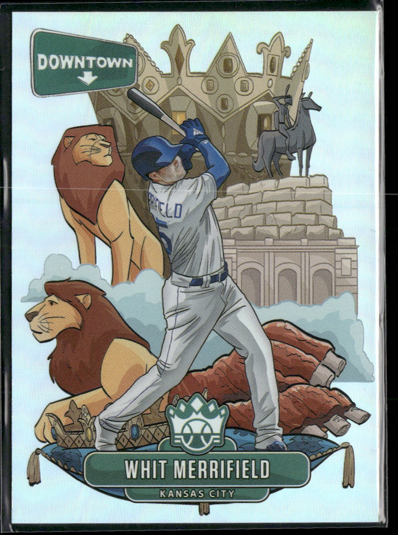 2022 Panini Diamond Kings Downtown Whit Merrifield #D9