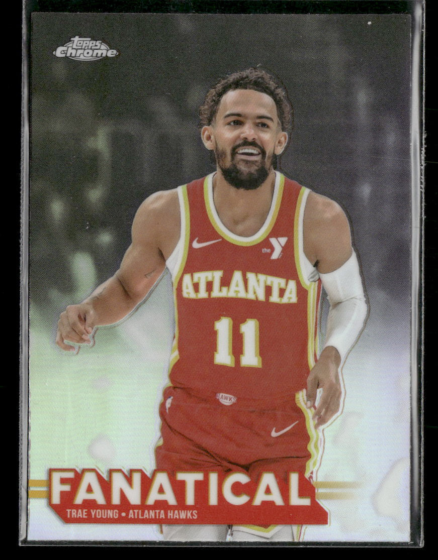 2025-26 Topps Chrome Fanatical Trae Young #FAN-12