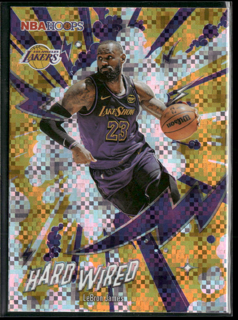 2025-26 Hoops Hard Wired Light Burst LeBron James #HW-11