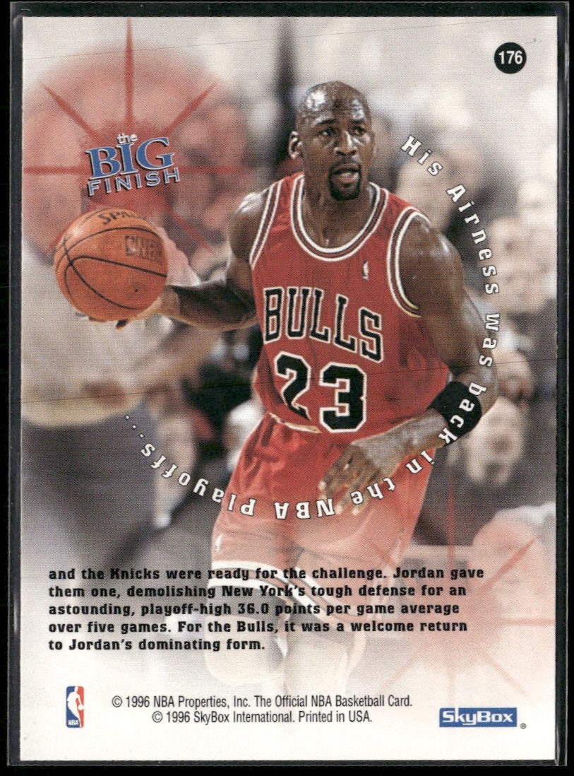 1996-97 Hoops Michael Jordan #176