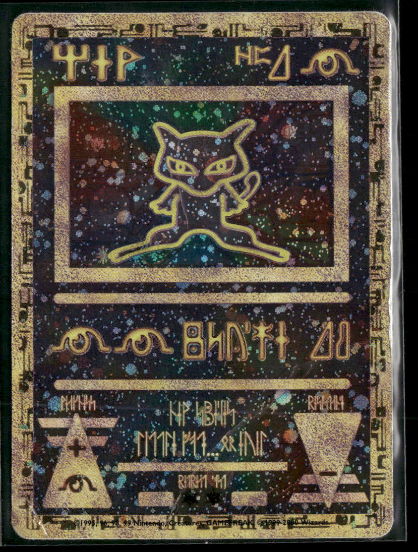 Miscellaneous Cards & Products Ancient Mew #1 Damaged