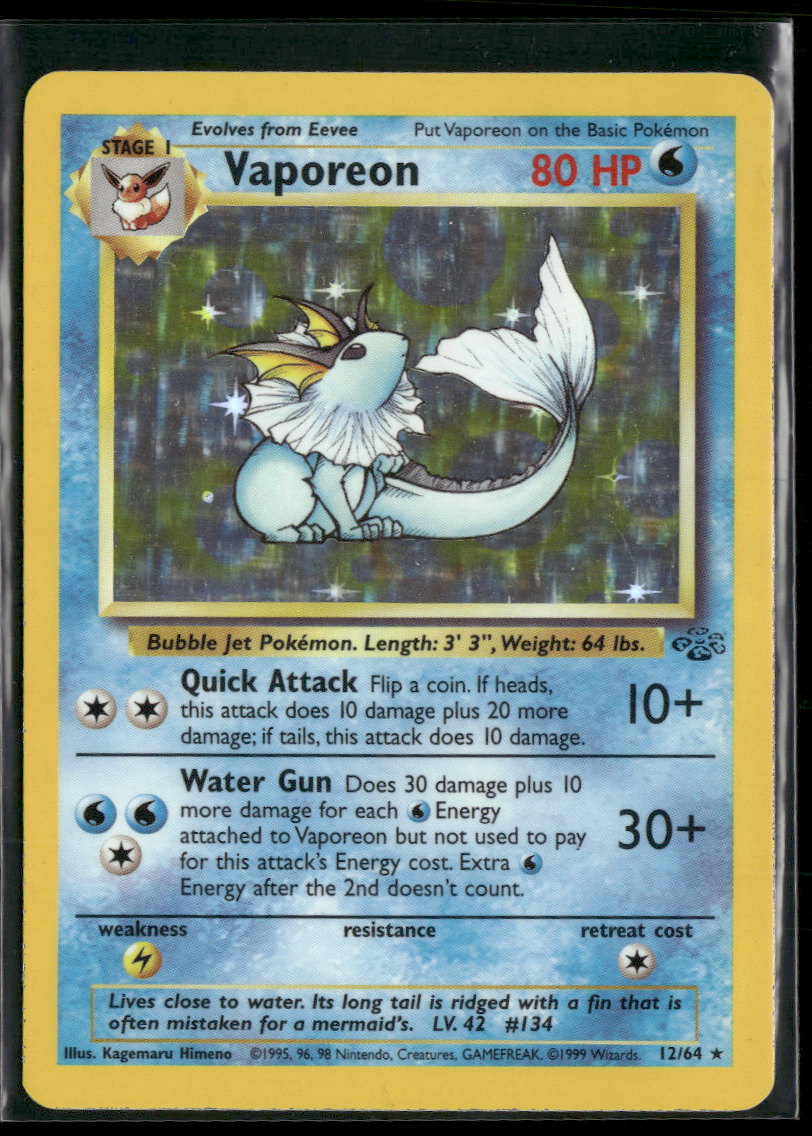 Jungle Vaporeon (12) #12/64