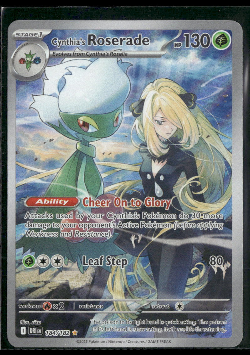 SV10: Destined Rivals Cynthia's Roserade #184/182