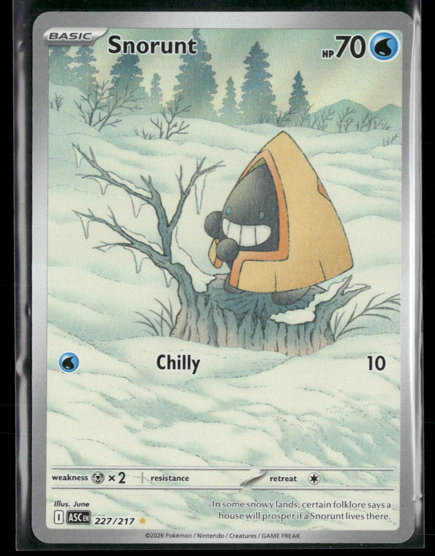 ME: Ascended Heroes Snorunt #227/217