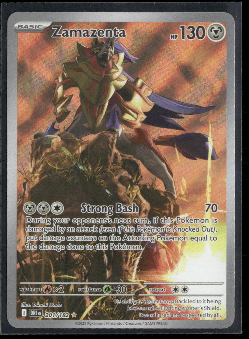 SV10: Destined Rivals Zamazenta #201/182