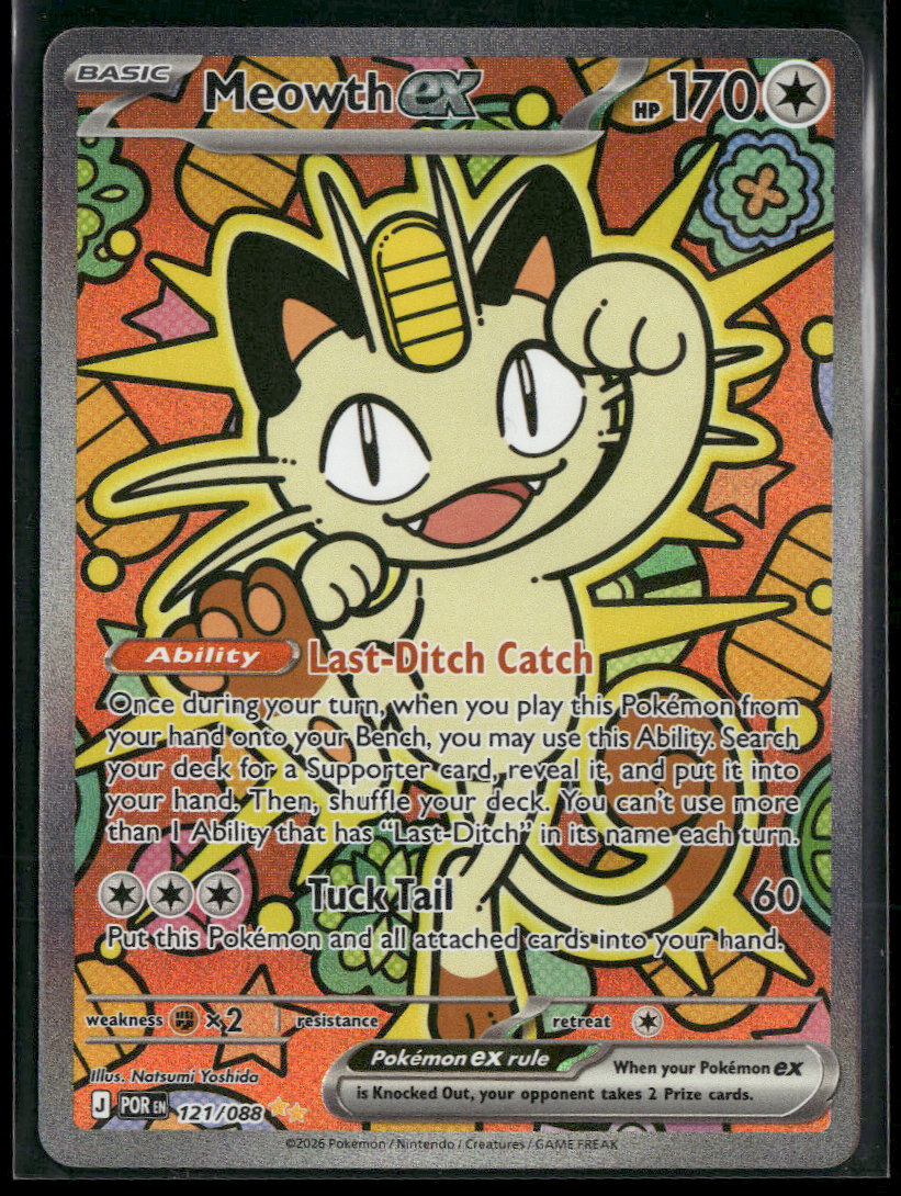 ME03: Perfect Order Meowth ex #121/088