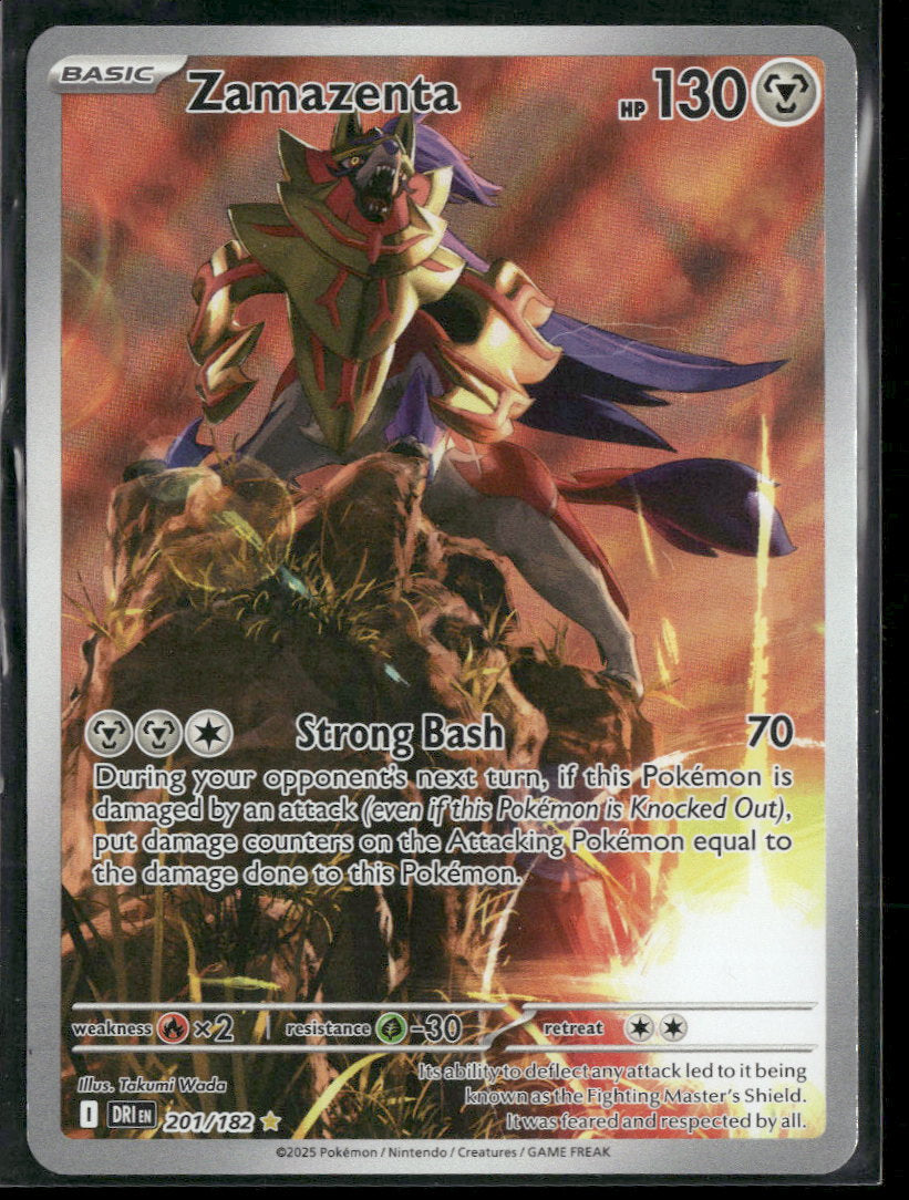 SV10: Destined Rivals Zamazenta #201/182