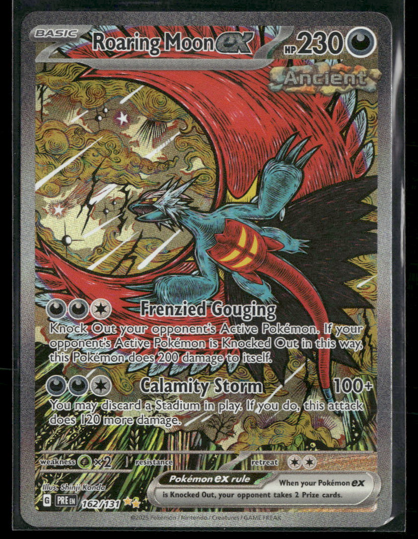 SV: Prismatic Evolutions Roaring Moon ex #162/131
