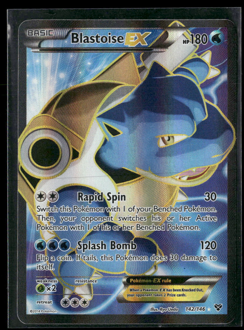 XY Base Set Blastoise EX (142 Full Art) #142/146