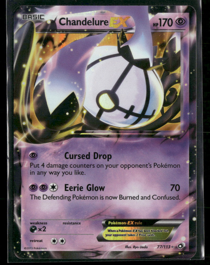 Legendary Treasures Chandelure EX #77/113