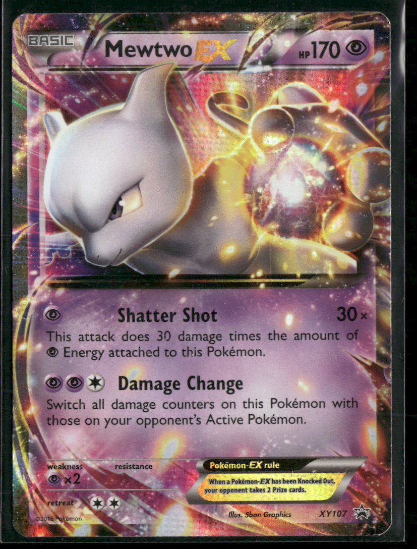 XY Promos Mewtwo EX #XY107