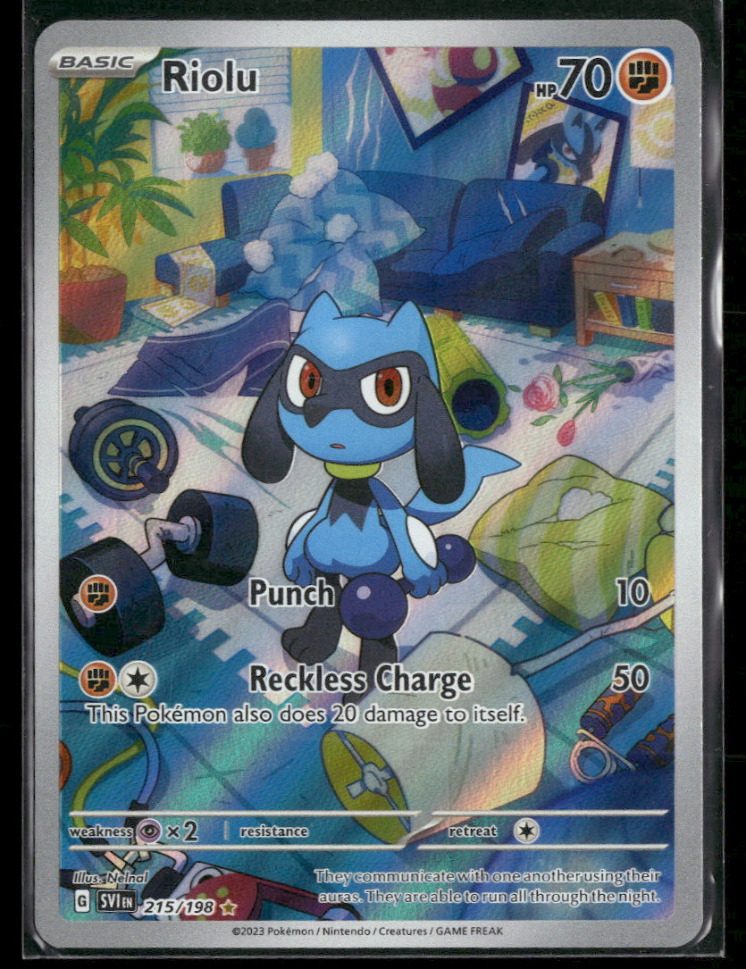 SV01: Scarlet & Violet Base Set Riolu #215/198