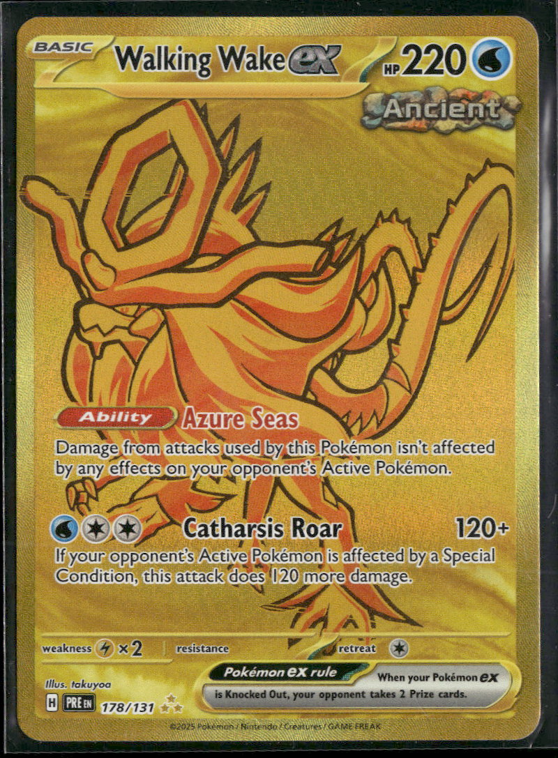 SV: Prismatic Evolutions Walking Wake ex #178/131