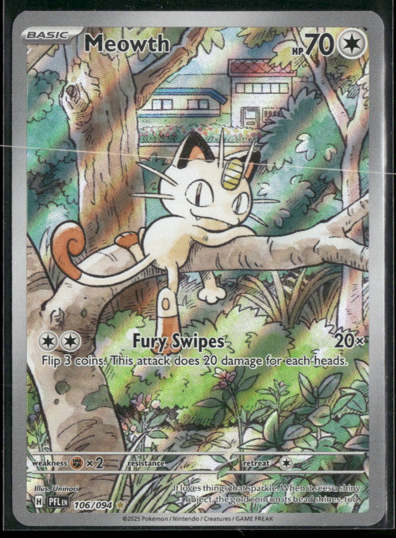 ME02: Phantasmal Flames Meowth #106/094
